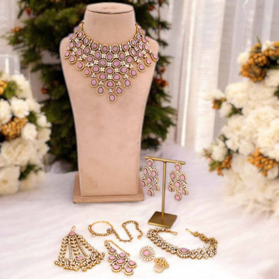 Jade Madhura Semi-Bridal Jewellery Set