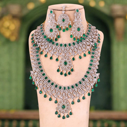 Emerald Arianna Bridal Victorian Jewellery Set - New Arrival