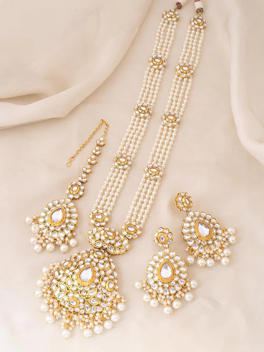 Ivory Prema Jewellery Set